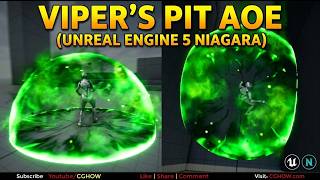 Vipers Pit AOE in Unreal Engine 5 Niagara