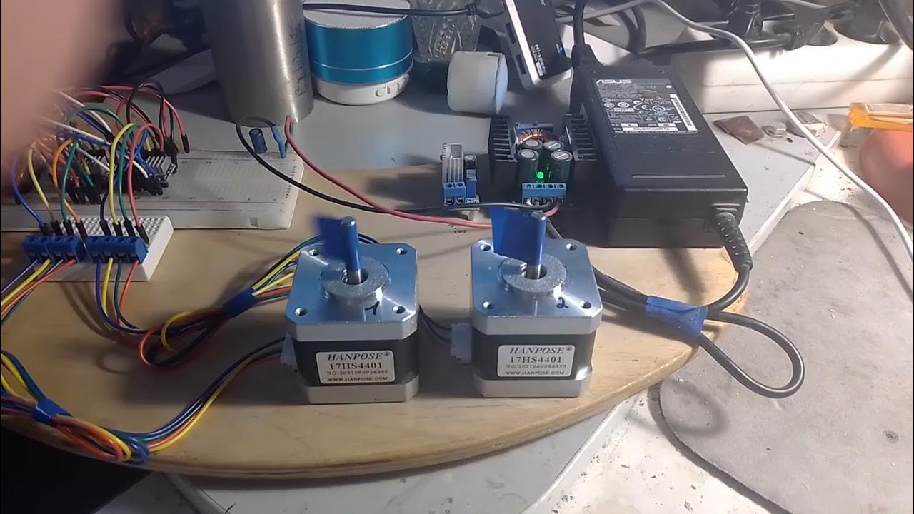 Control Nema 34, with ESP32 and DM860T Motors, Mechanics, Power and CNC Ardu
