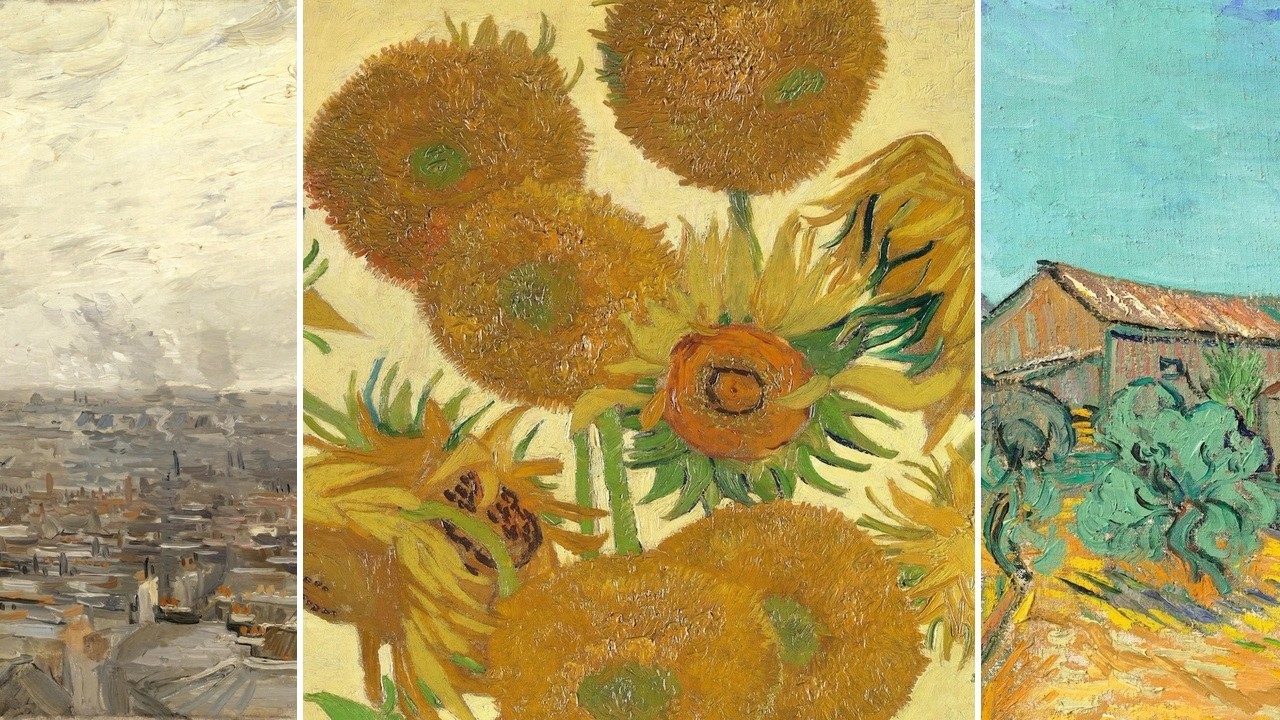 Vincent van Gogh Art TV — Silent Art Gallery · July 14 Night | Sunflowers 2 & others