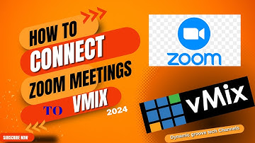 HOW TO CONNECT ZOOM MEETINGS TO VMIX 2024