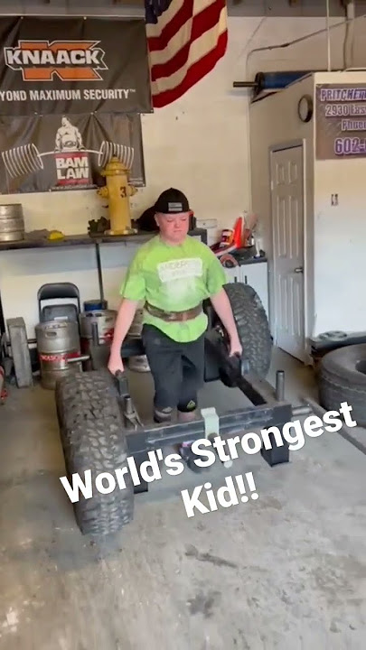 15-Year-Old, Troy Kay, Breaks 3 World Records Powerlifting, Naturally