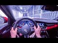 2019 Alfa Romeo Giulia Quadrifoglio (510PS) NIGHT POV DRIVE Onboard (60FPS)
