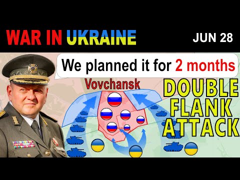 28 Jun: Ukraine?s Master Plan: ENCIRCLING Russian Forces in Vovchansk! | War in Ukraine Explained