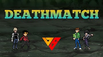 Rex & Genos V2 VS Ben 10 UA S2 & Sasuke Indra V2 in Jump Force Mugen