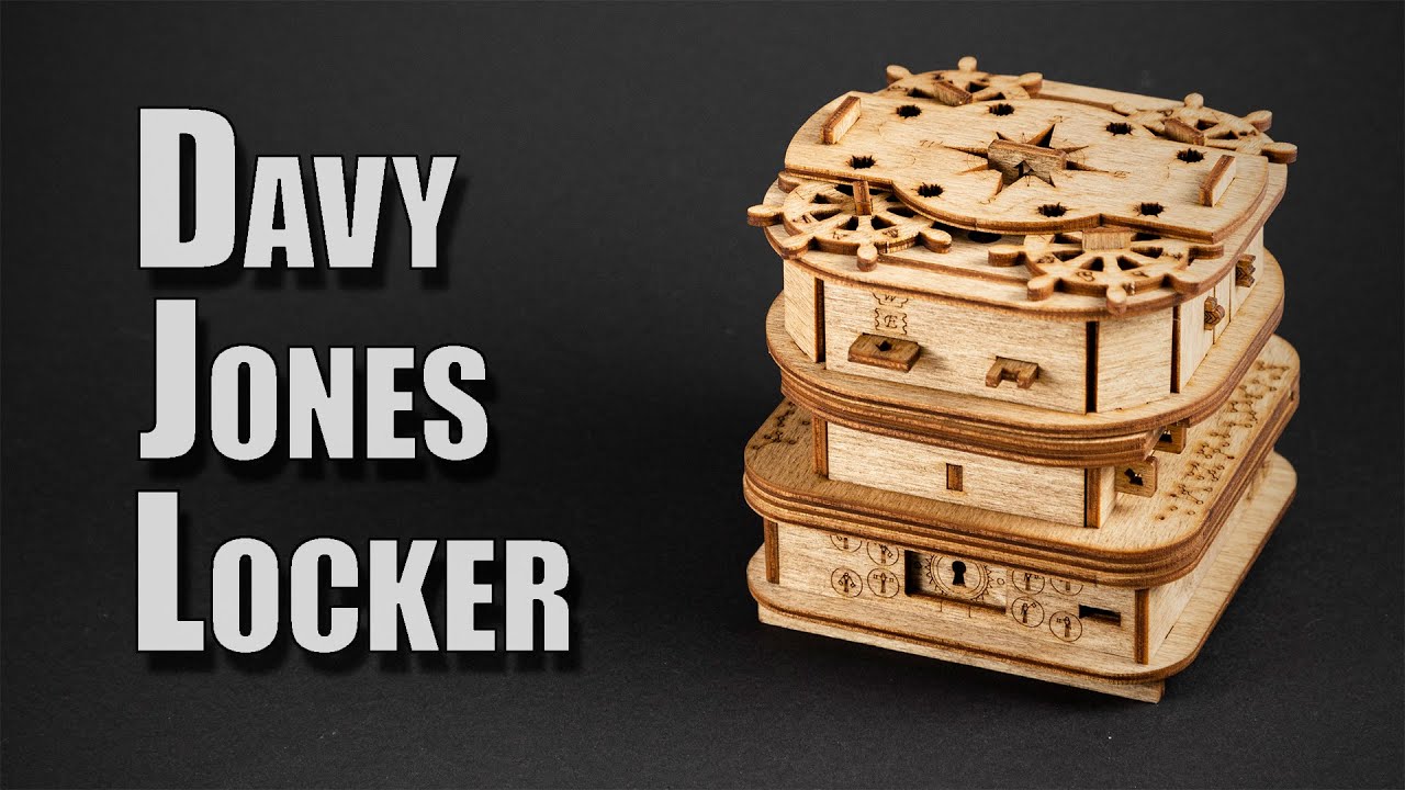 Cluebox - Davy Jones' Locker - Level 9 - iDventure - Escape Room in a  Box-Puzzle