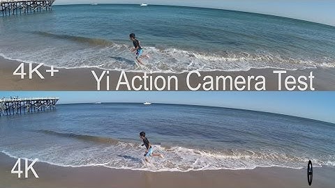 4K+ 60fps YI 4K Action Camera video comparison to YI 4K Camera