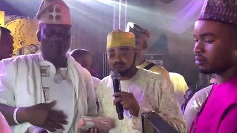 SAOTY-AREWA,PERFORMS AT THE WEDDING OF THE DAUGHTER OF POPULAR OIL AND GAS MOGUL, OBA MOBILE