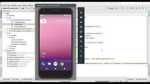 Android tutorial 2019    Fragment to Fragment Communication