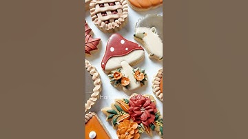 🍄Shop Fall Cookie Cutters - link in bio #cookiedecorating #cookiecutter #cookies #fall #cookieart