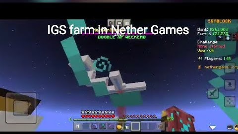 Unlock the Nether Games! || My Insane Skyblock Challenge - Minecraft Part 1 #Hindi