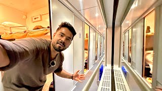 Private Rooms in China’s First Class Overnight Sleeper Bullet Train | Indian In China 🇨🇳