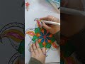 #lets colour together 🖍️#relax and enjoy colouring 🪄#part3 #shorts💐🖍️