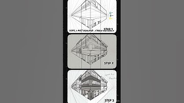 How To Draw Buildings, Step-by Step: Beginner’s Guide (Timelapse video on Procreate)