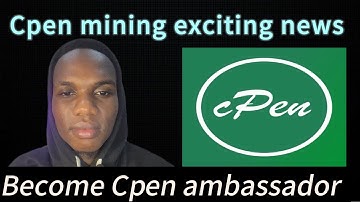 Cpen mining exciting update 💸💴💵🙈💎💎