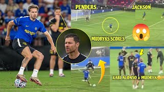 😲WATCH:Mudryk SCORES in Training,Xabi Alonso IMPRESSED|Mudryk Will Play Against Juventus in Friendly