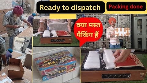 HMV STEREO 1010 & PARAS CASSETTE PLAYER PACKING DONE पैकिंग कैसे करें ( how to make packing )#viral