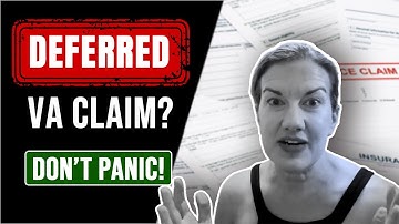 What “Deferred” Means in Your VA Decision Letter