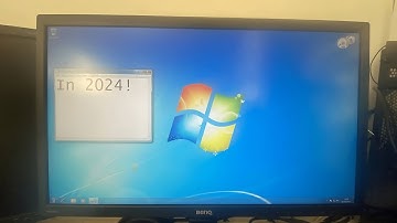 Installing WINDOWS 7 in 2024!