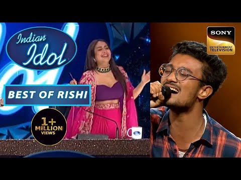 Indian Idol Season 13 | 'Kesariya' पर Rishi ने किया Judges को नाचने पर मजबूर | Best Of Rishi Singh