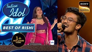 Indian Idol Season 13 | 'Kesariya' पर Rishi ने किया Judges को नाचने पर मजबूर | Best Of Rishi Singh