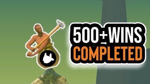 500 Wins completed Getting Over It Android