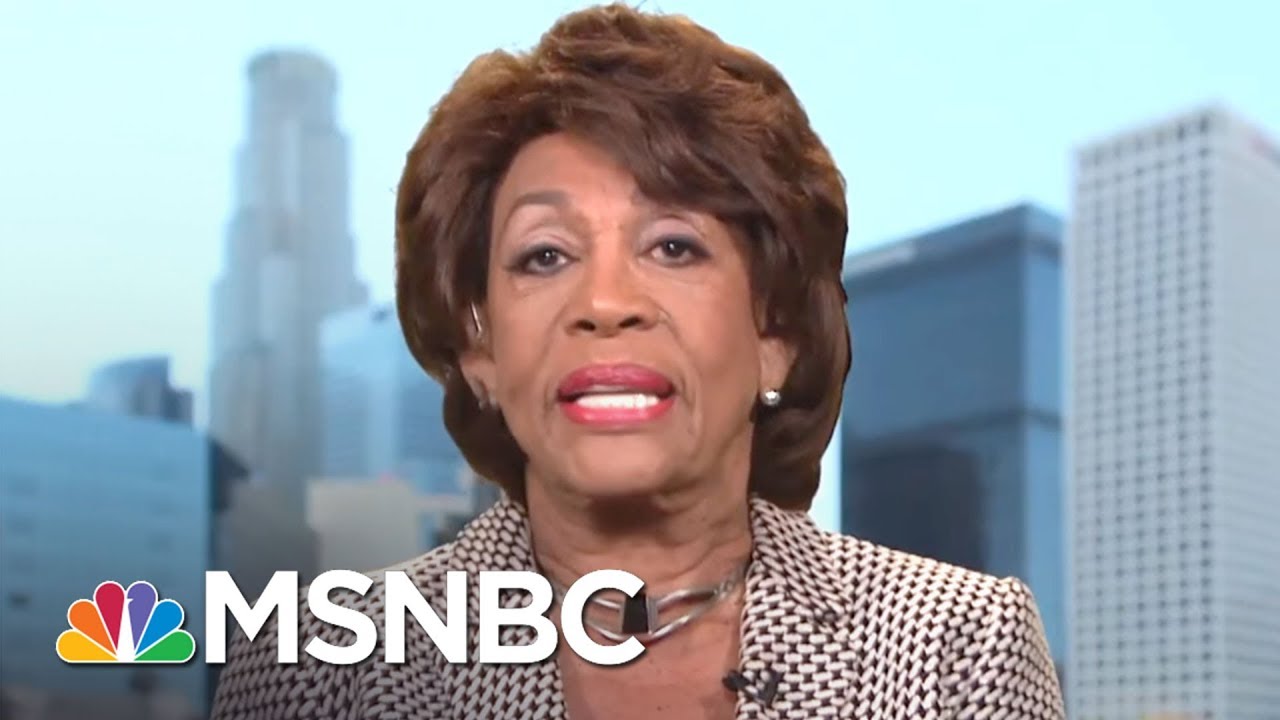 Trump: "Maxine Waters A Very Low IQ Individual"