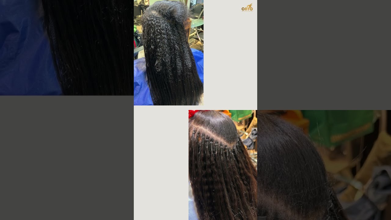 Fro Out Blowout Hair Transformation Sleek Natural Look ONYC Shortsviral Nycsalon