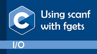 How to use scanf with fgets