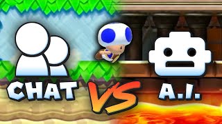 500 people vs 1 AI. Who's better at Mario?