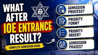IOE admission process What after IOE entrance result publishes