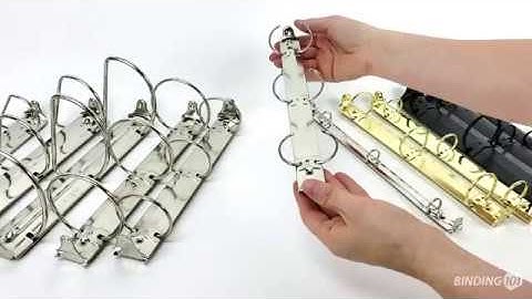 Letter Size Ring Binder Mechanism Spines - Colors, Sizes, & Options Available