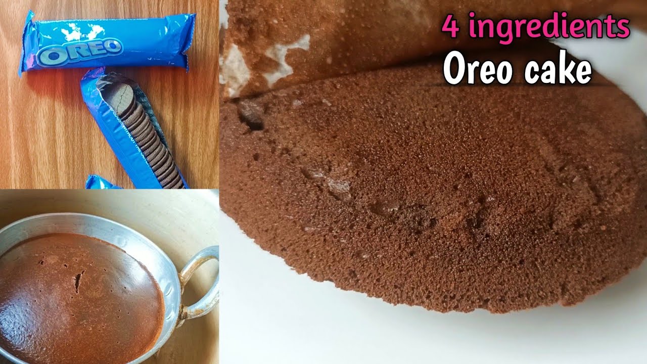 Oreo Biscuit cake Oreo cake Oreo Biscuit cake in pressure cooker
