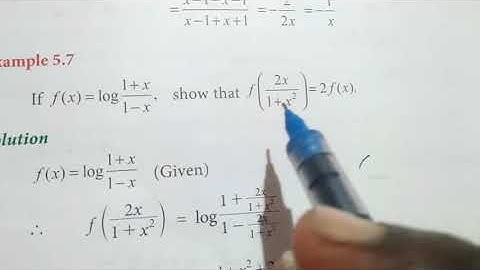 11th business maths example 5.7