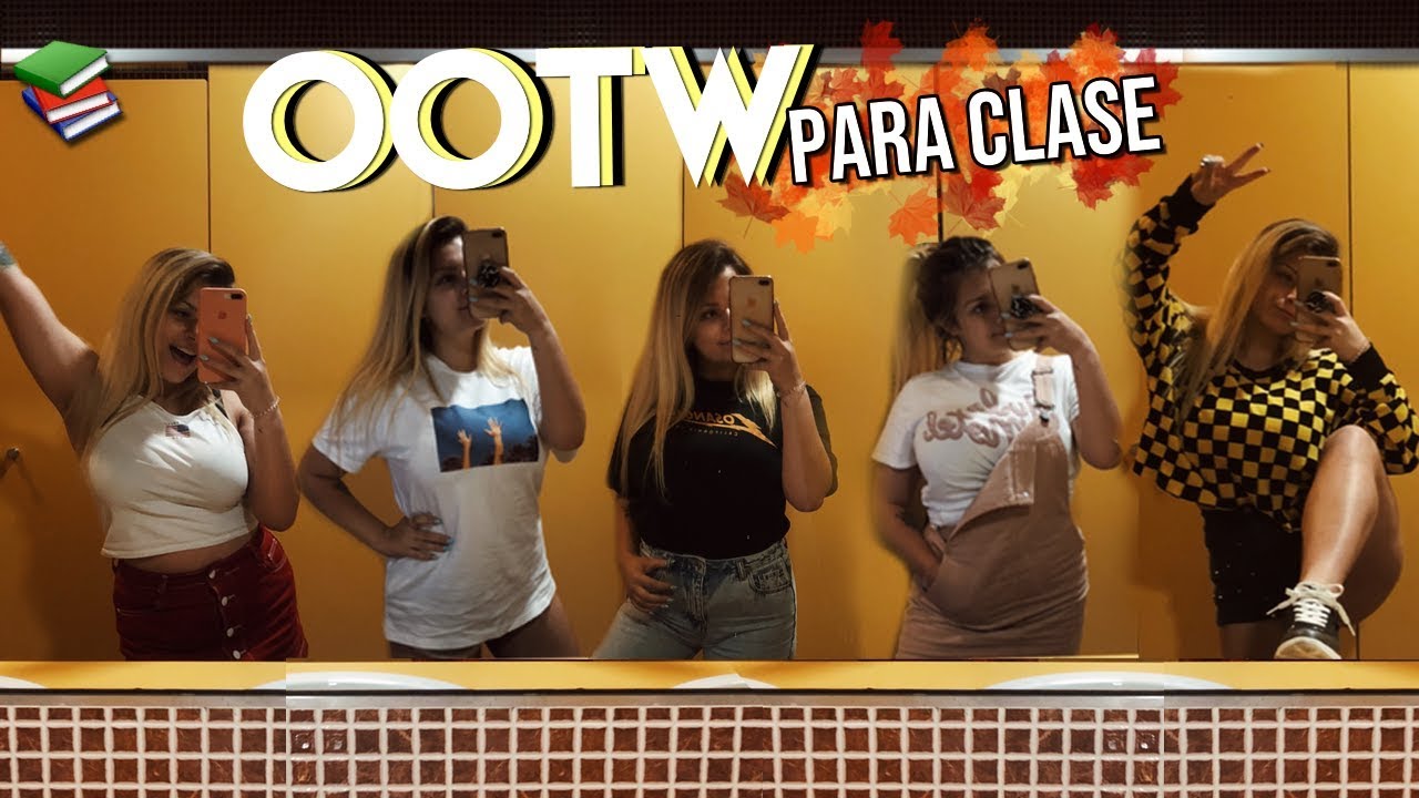 Mis OUTFITS de 1 semana para CLASES 2018 | OOTW