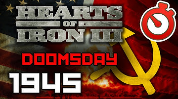 Hearts of Iron 3 - Doomsday World War 3 Operation Unthinkable 1945 Timelapse