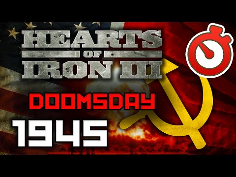 Hearts of Iron 3 - Doomsday World War 3 Operation Unthinkable 1945 Timelapse