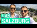 Salzburg in 5 Minuten 🧑‍🦱🎹  Barocke Mozartstadt Salzburg in Österreich
