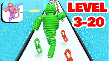 Rope Man Level 3-20: Walkthrough