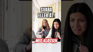 Svara eller ät!! #klassen #behindthescene #bts #newseason #svt #svtplay