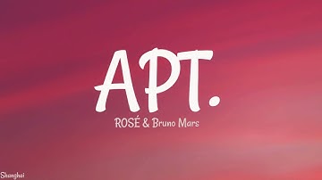 ROSÉ & Bruno Mars - APT. (Lyrics) (Loop Video)