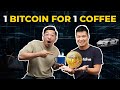 He paid 1 bitcoin for a cup of coffee ft joe lee