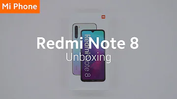 Redmi Note 8: Unboxing