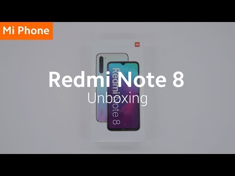 Redmi Note 8: Unboxing
