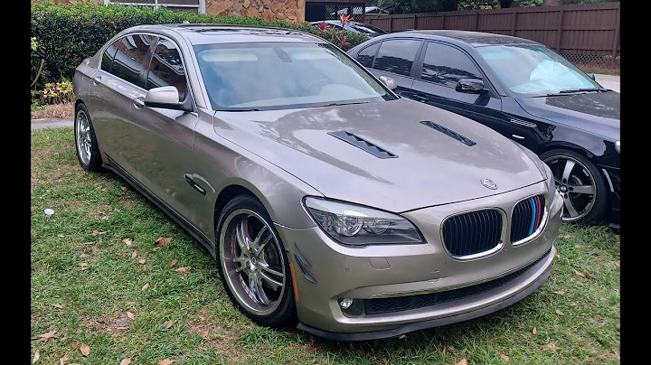 500+hp BMW 750Li vs Dodge Charger Hellcat