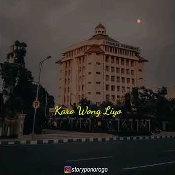 Story wa keren ponorogo city