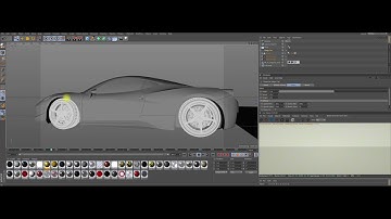 Cinema 4d Car rigging in 2 min Time lapse