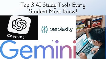 Top 3 AI Tools Every Student must Know!!
