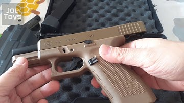 Glock 19X Slide Release Sound (basically  ASMR)