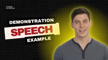 Demonstration Speech Example