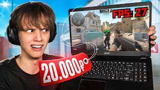 Сыграл на НОУТБУКЕ за 20.000 РУБЛЕЙ (CS2)